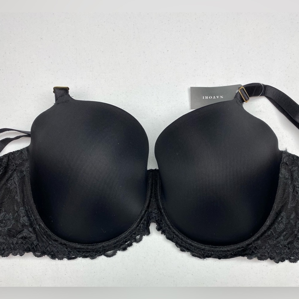 NO LONGER FOR SALE NWT Natori BLK T-shirt Underwire, 36G *P1095